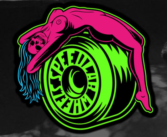 Speedlab Wheels - Bombshell Sticker