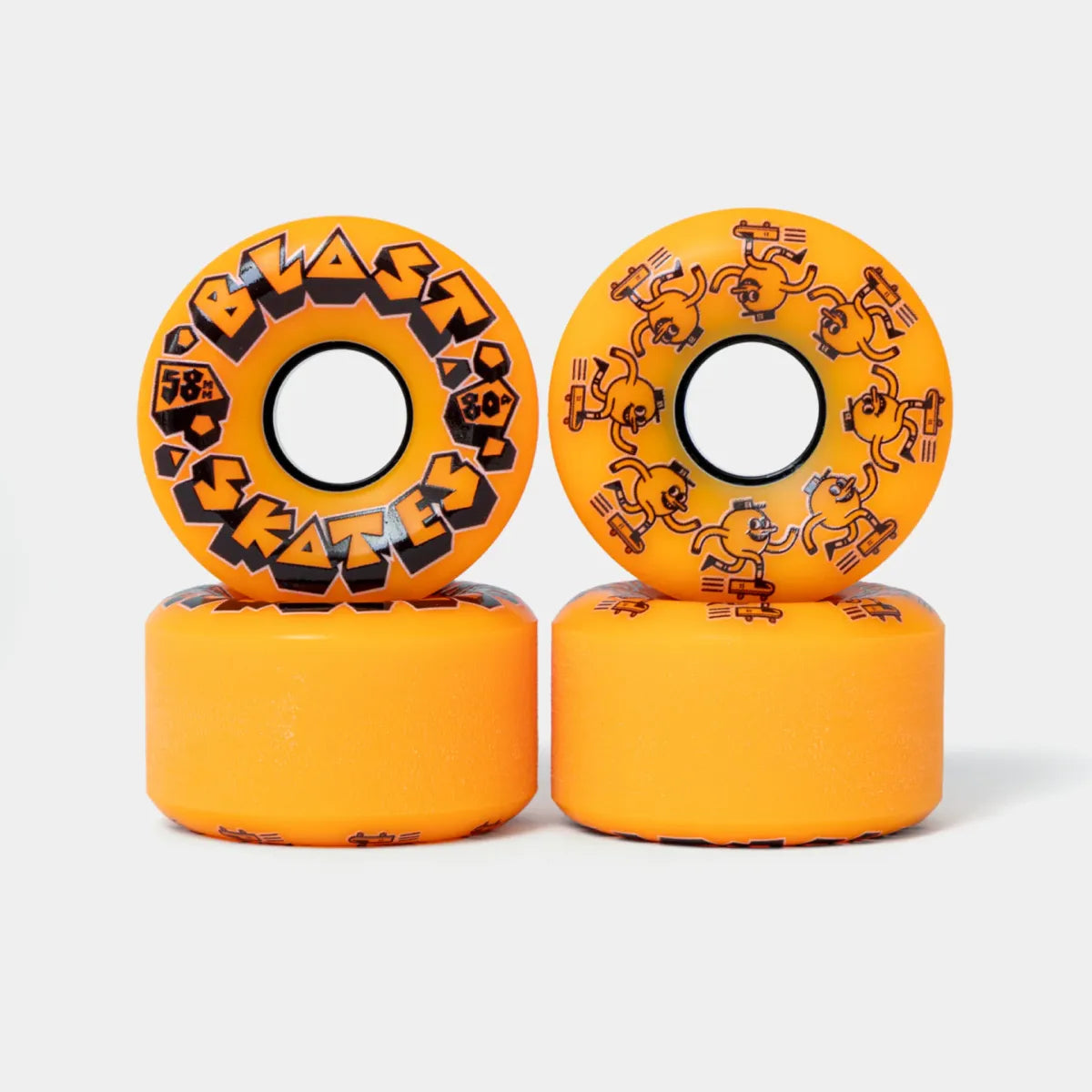 Blast - Rubble Riders With Risers Wheels 58MM 80A