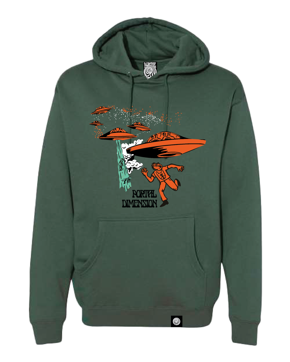 Portal Dimension - UFO Abduction Hoodie