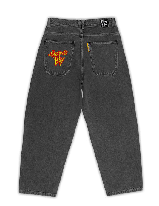 HOMEBOY - XTRA MONSTER PENCIL DENIM WASHED GRAY