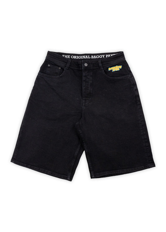 HOMEBOY - XTRA MONSTER DENIM SHORTS WASHED BLACK