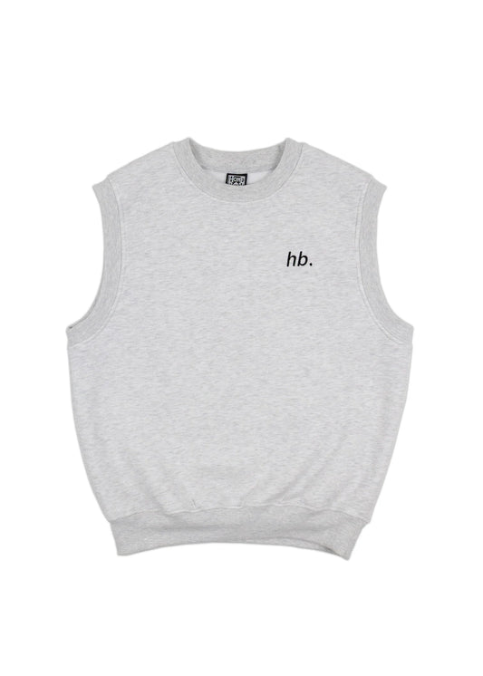 HOMEBOY - SWEATER VEST GREY HEATHER