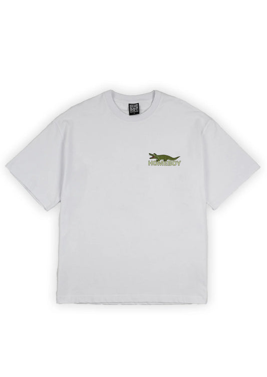 HOMEBOY - CROCOBOY TEE WHITE