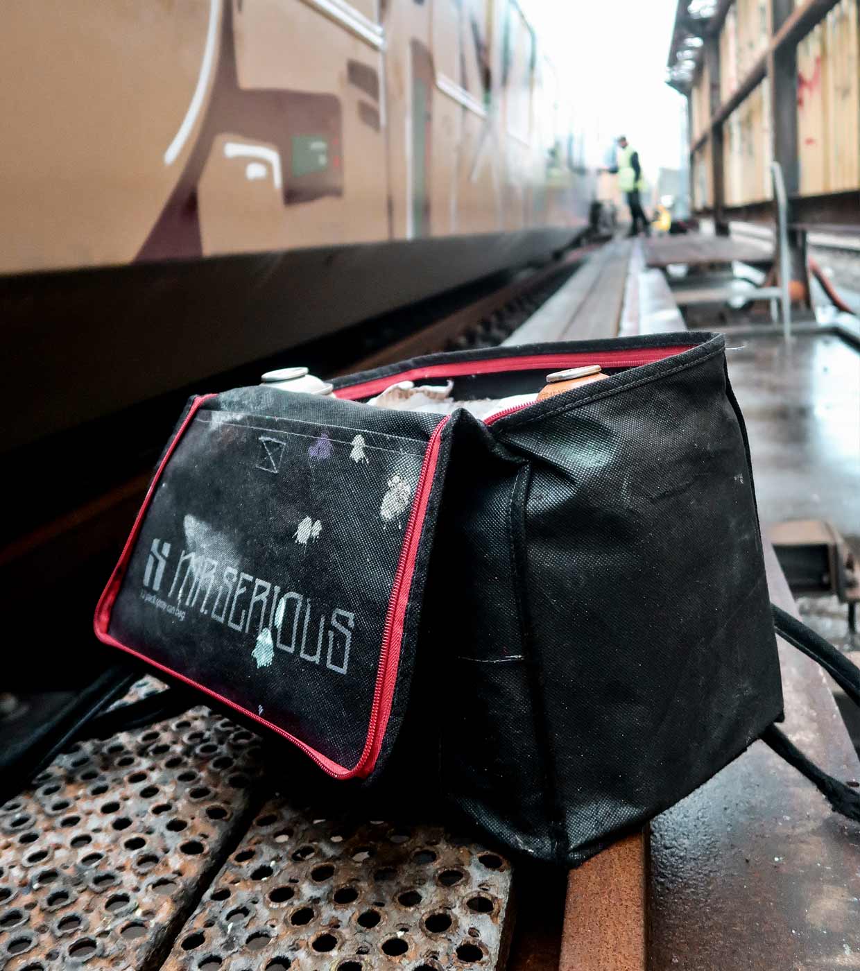 Mr. Serious - 12 Pack Spray Can Bag