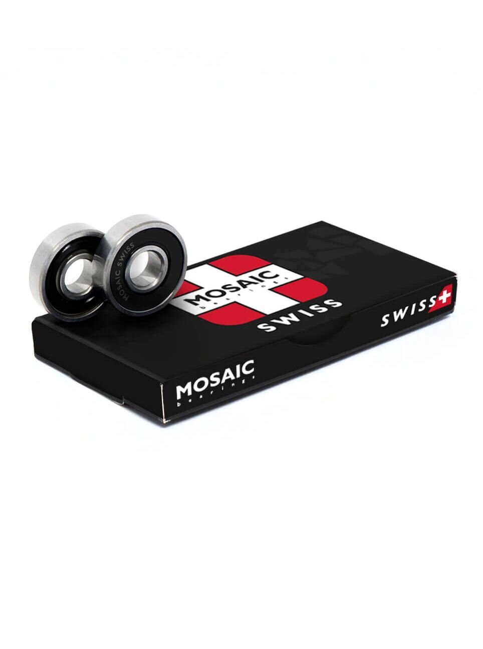 Mosaic - Swiss Super Titanium 1 Abec 7 608RS Silver Black