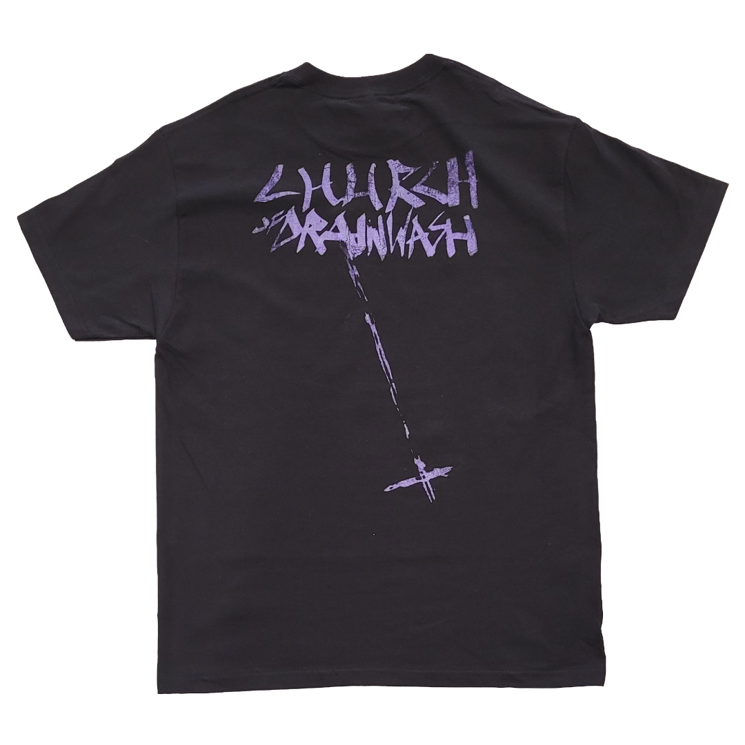 Drainwash - Black T-Shirt, Size L, 101