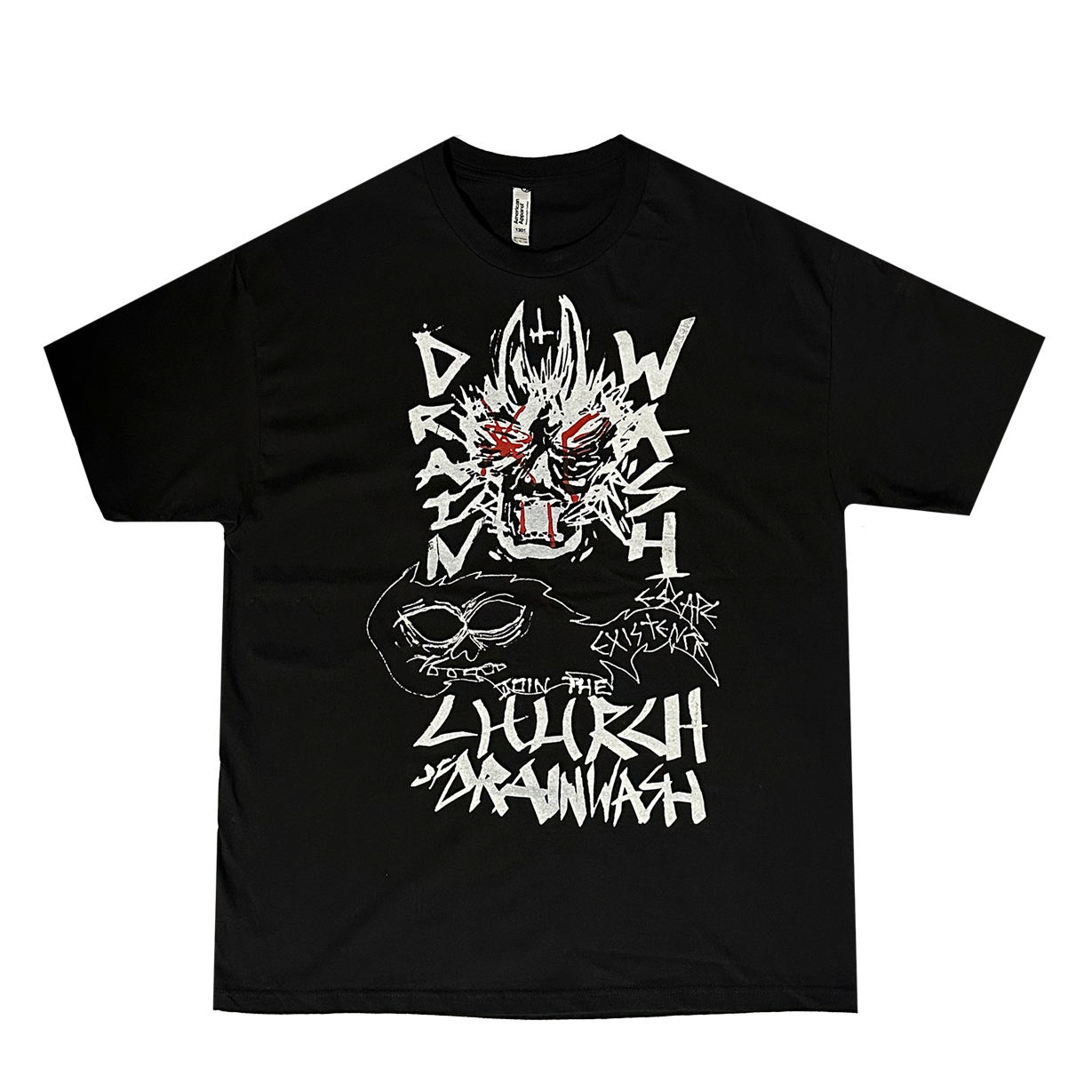 Drainwash - Tshirt XL Black - No Gods 03