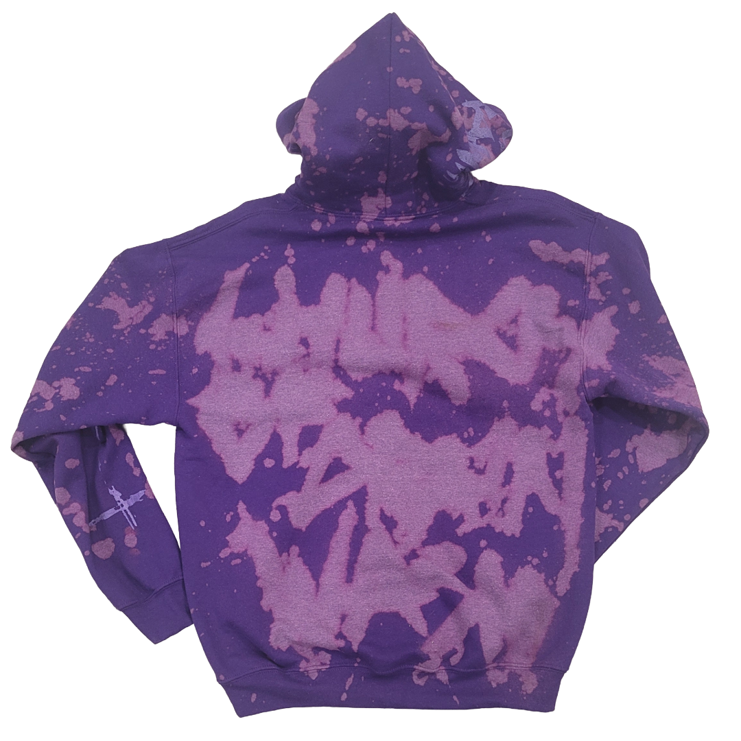 Drainwash - Purple Hoodie 2