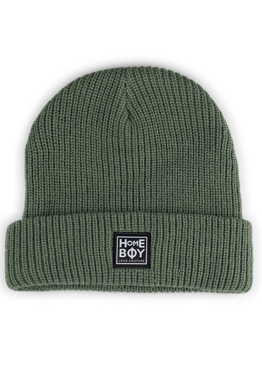 HOMEBOY - BAD HAIR BEANIE FOREST GREEN