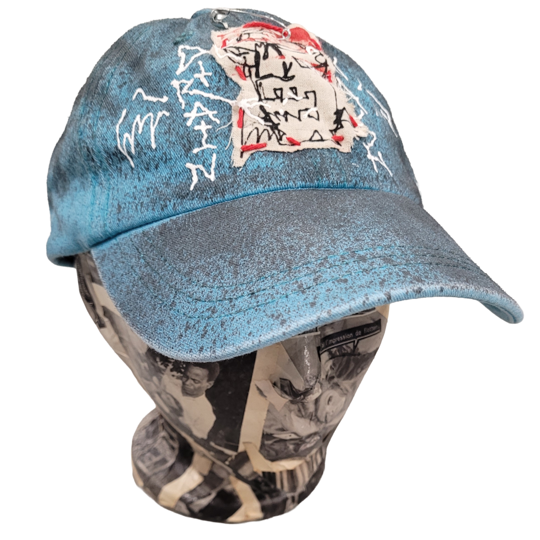 Drainwash - Cap - Blue Drainwash