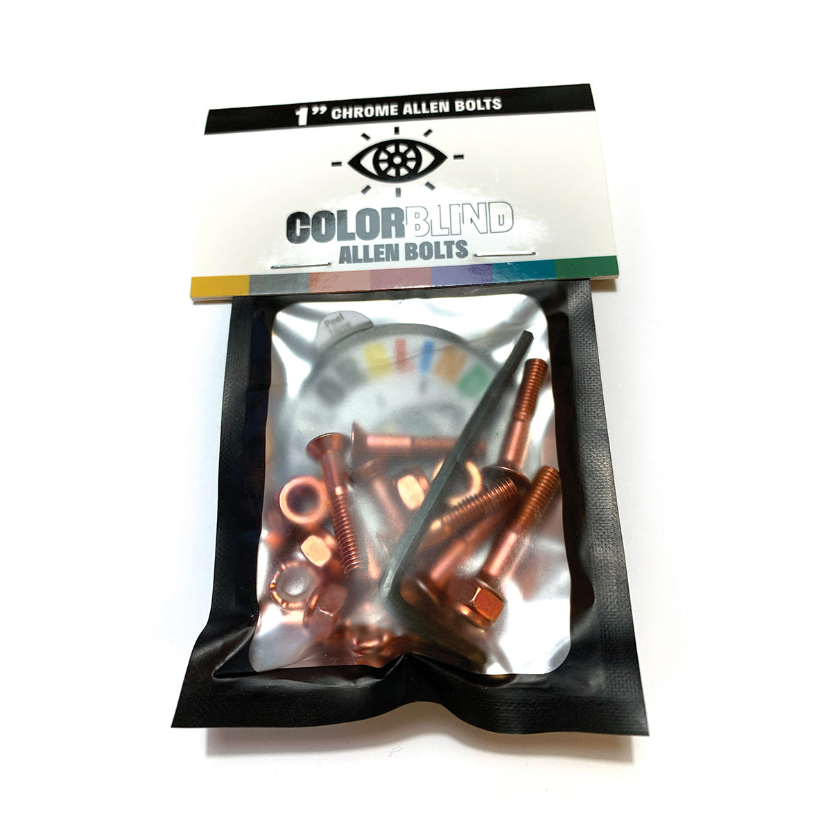 Colorblind - Allen Chrome Bolts