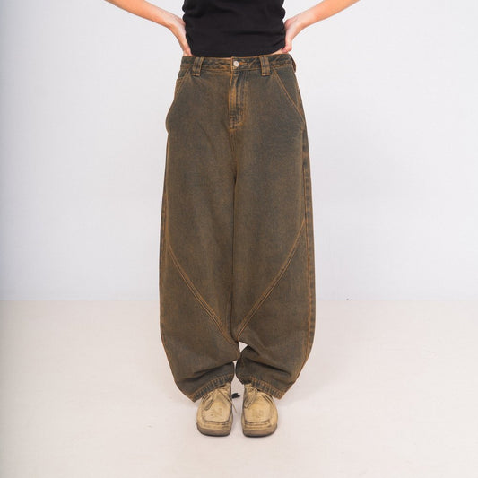 Gone - Heavy Baggy Jeans Sand Wash
