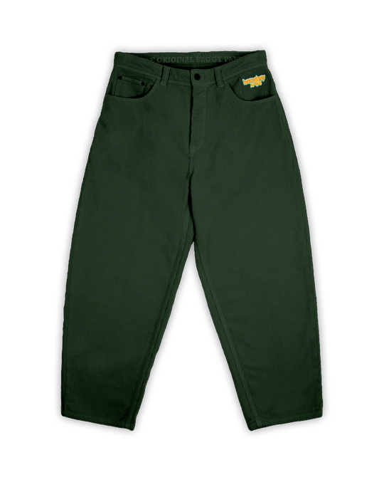 HOMEBOY - XTRA MONSTER CORD FOREST GREEN