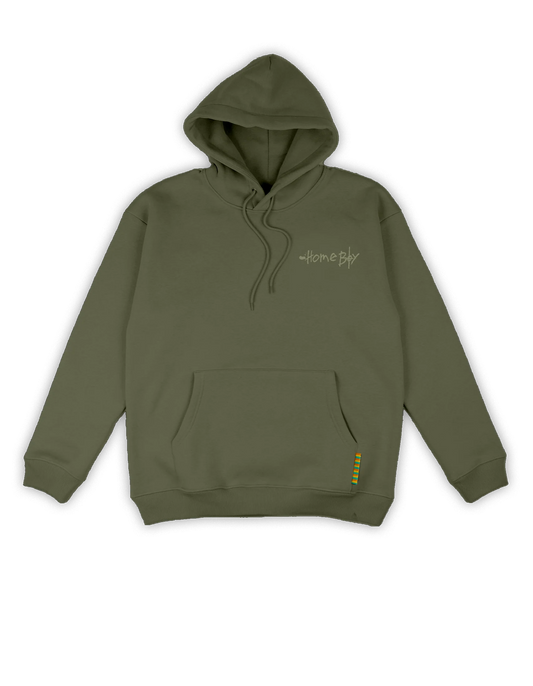 HOMEBOY - HOODIE PENCIL OLIVE