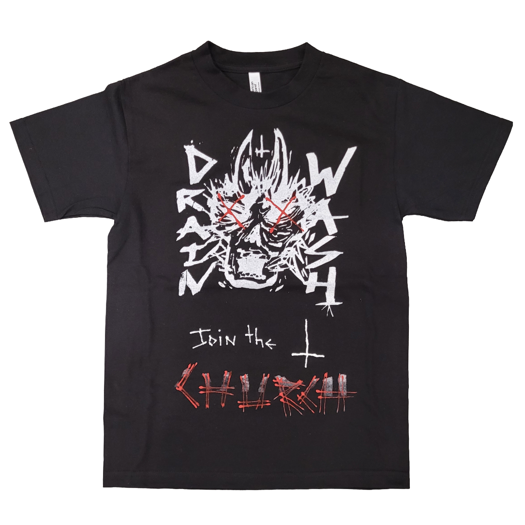 Drainwash - Tshirt Small Black - No Gods 01