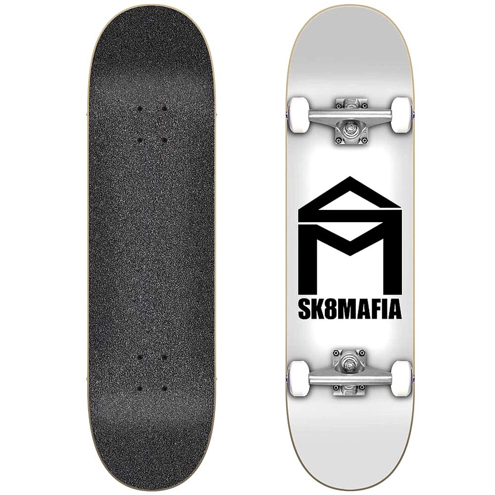 Sk8mafia - MICRO 6.0" House Logo White Complete