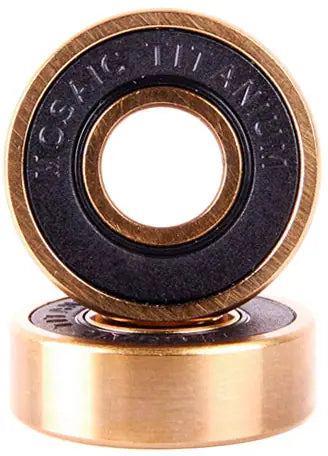 Mosaic - Super Titanium 1 Abec 7 608RS Gold Black
