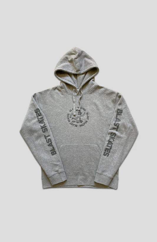 Blast - Stencil Logo Hoodie Gray