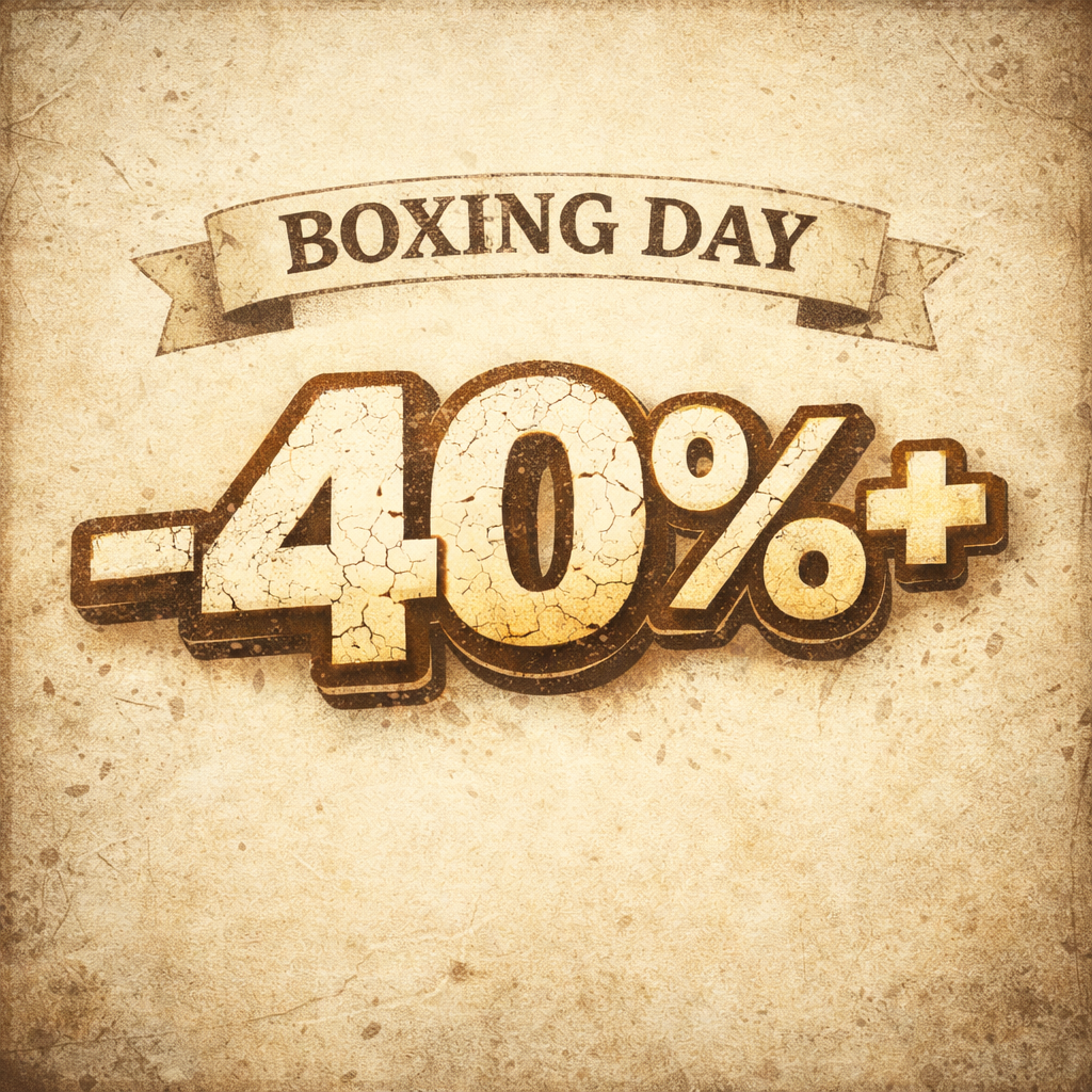 Boxing Day - 40% et +