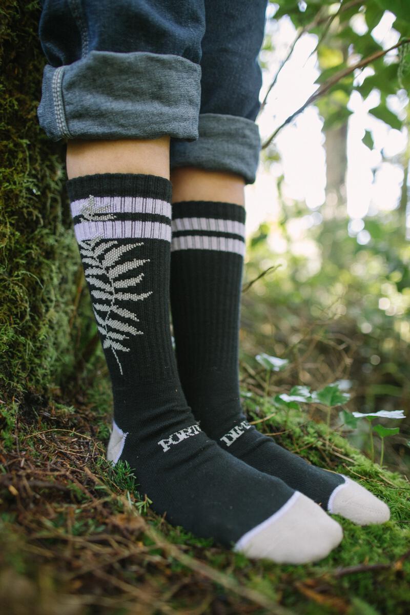 Portal Dimension - Fern Socks