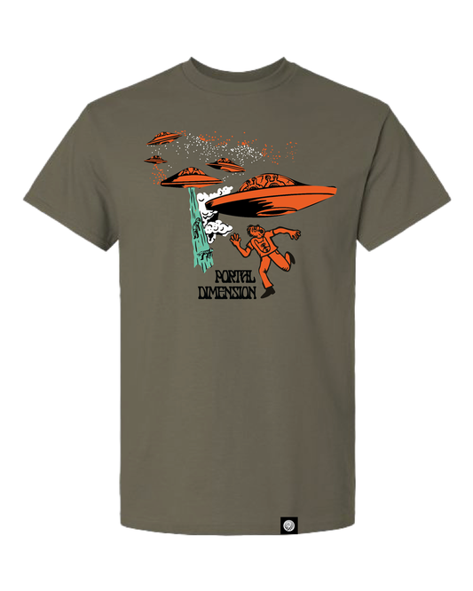 Portal Dimension - UFO Abduction T-Shirt