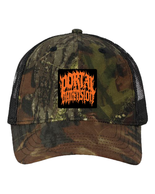 Portal Dimension - Camo Metal Hat