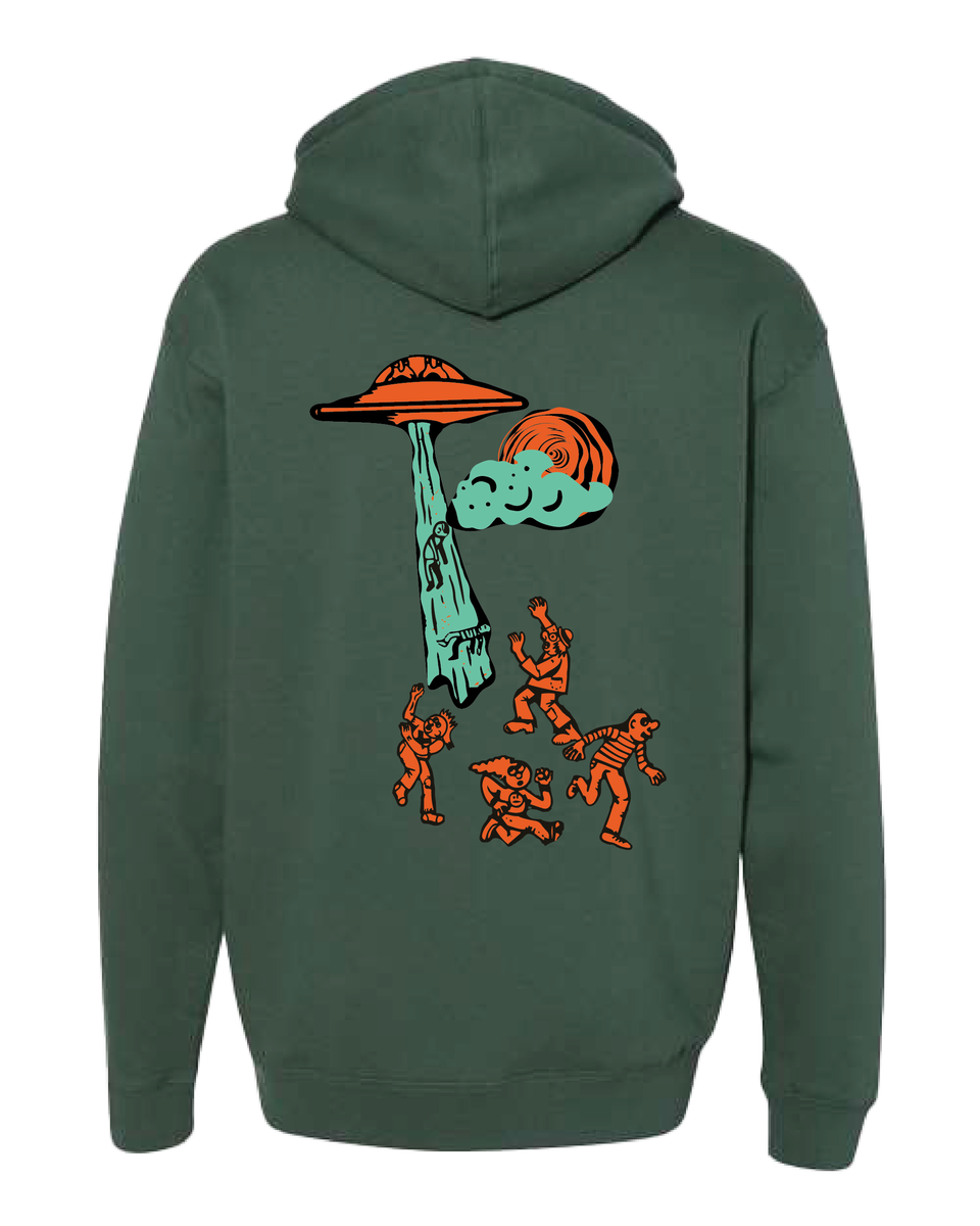 Portal Dimension - UFO Abduction Hoodie