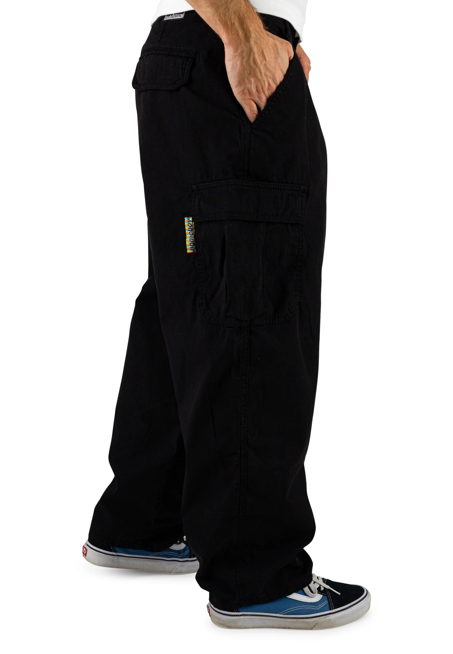 HOMEBOY - XTRA MONSTER CARGO PANTS BLACK