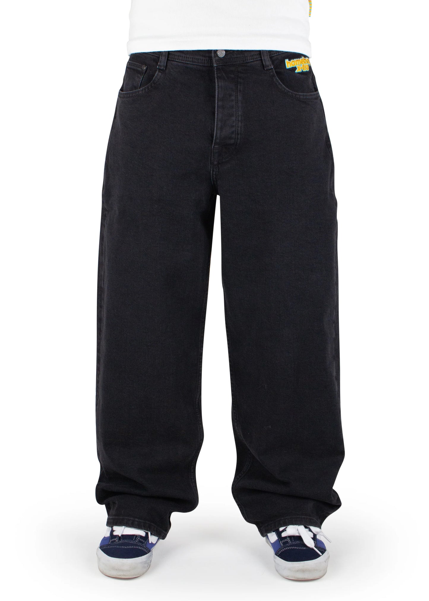 HOMEBOY - XTRA MONSTER GOTHIC DENIM WASHED BLACK