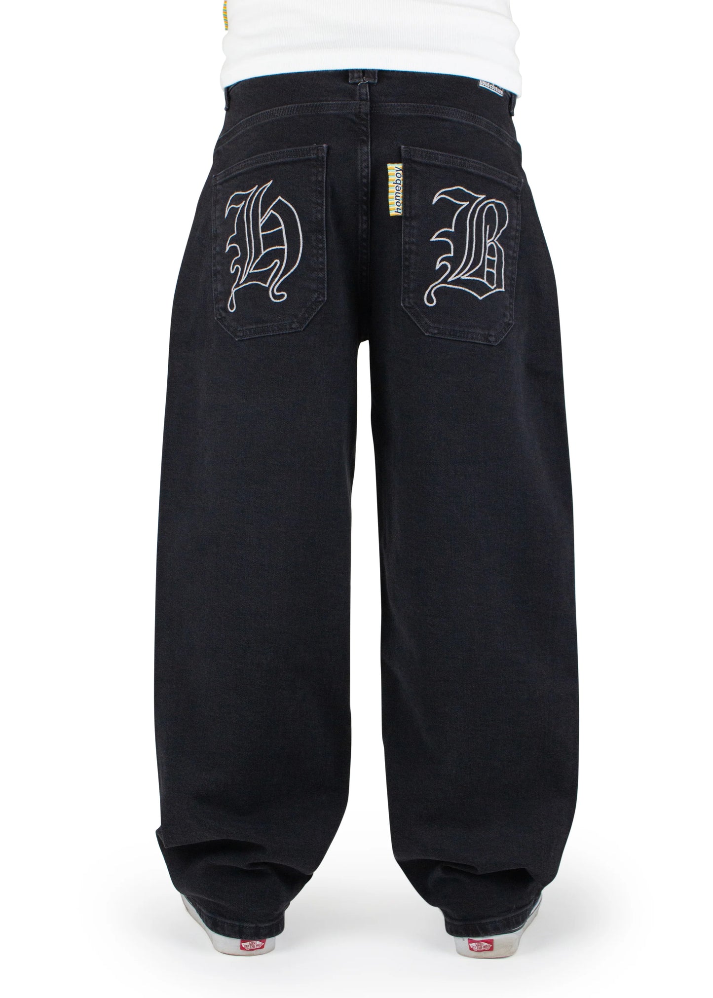 HOMEBOY - XTRA MONSTER GOTHIC DENIM WASHED BLACK