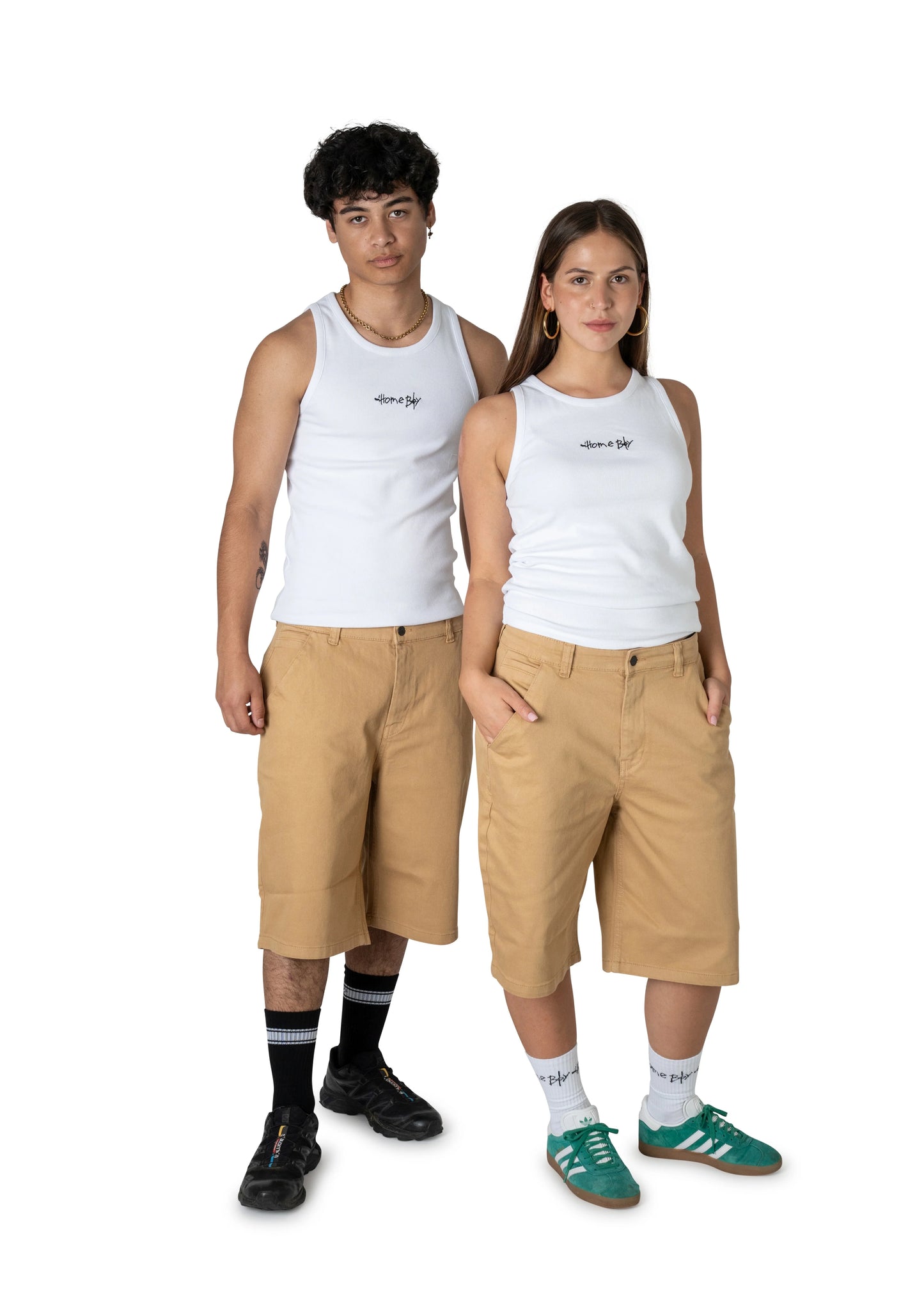 HOMEBOY - XTRA MONSTER CHINO SHORTS DUST