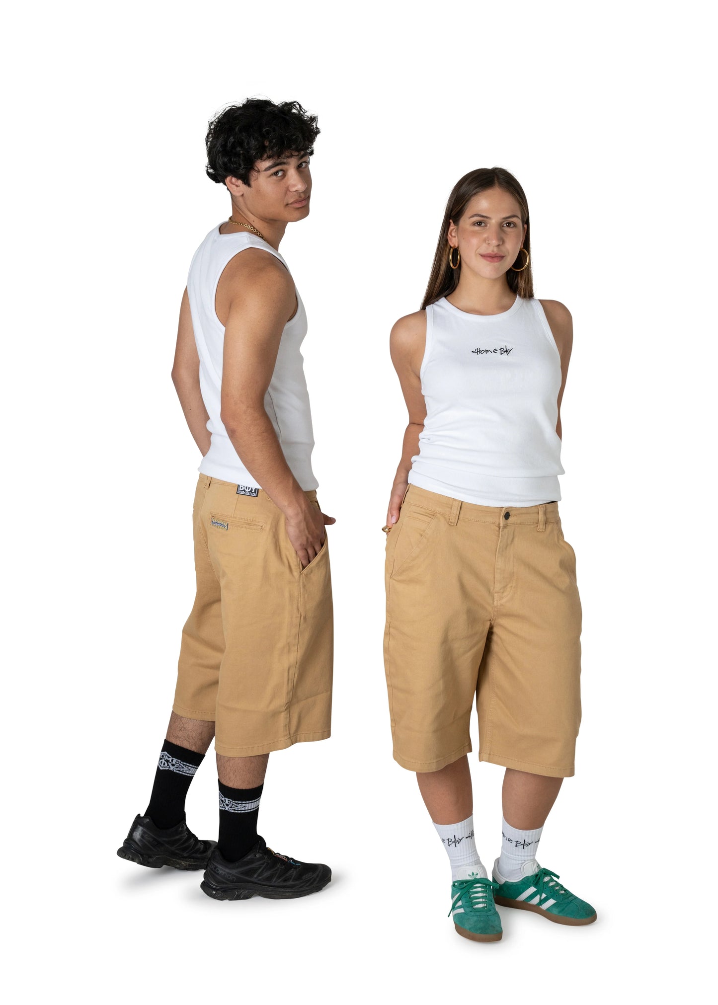 HOMEBOY - XTRA MONSTER CHINO SHORTS DUST