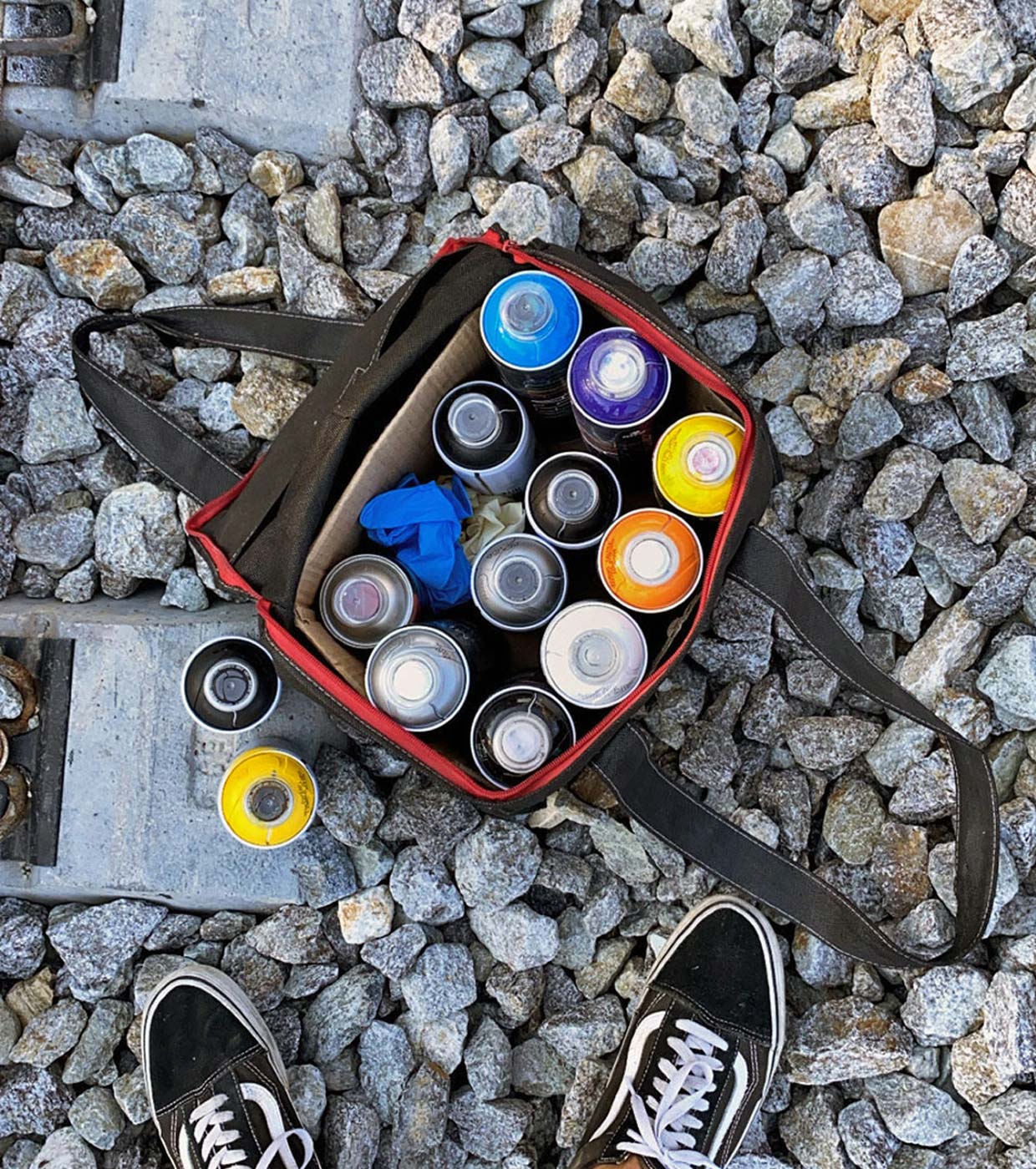 Mr. Serious - 12 Pack Spray Can Bag