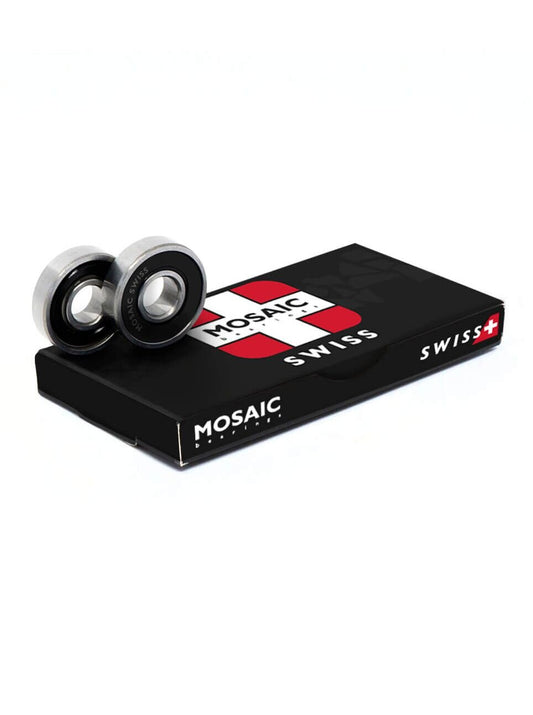 Mosaic - Swiss Super Titanium 1 Abec 7 608RS Silver Black