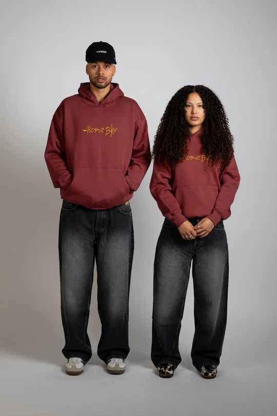 HOMEBOY - HOODIE PENCIL ITALIAN WINE