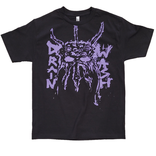Drainwash - Black T-shirt, Size M, 102