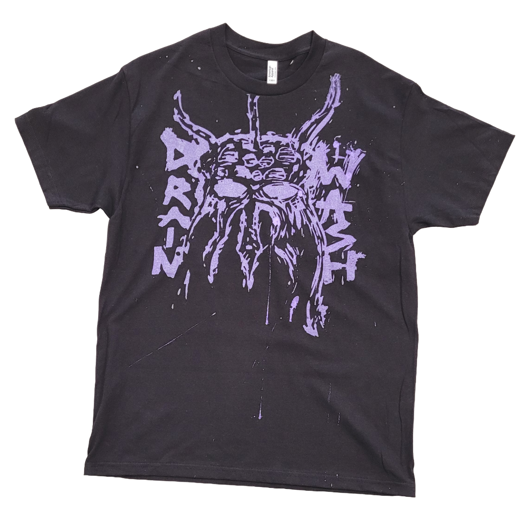 Drainwash - Black T-Shirt, Size L, 103