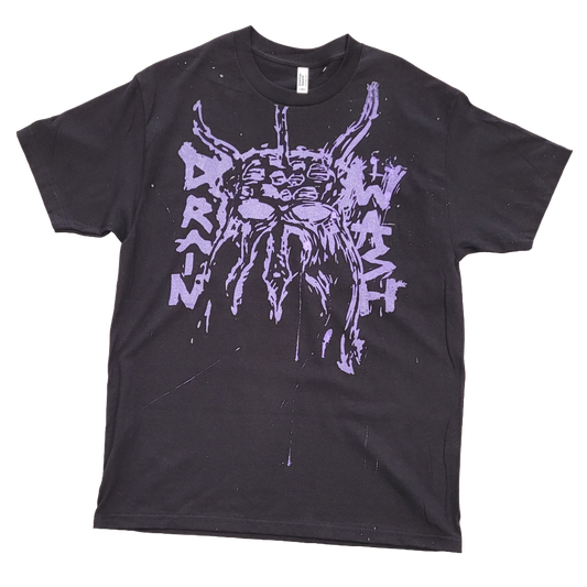 Drainwash - Black T-Shirt, Size L, 103
