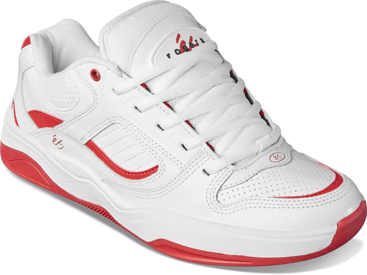 éS - TJ ROGERS White/Red
