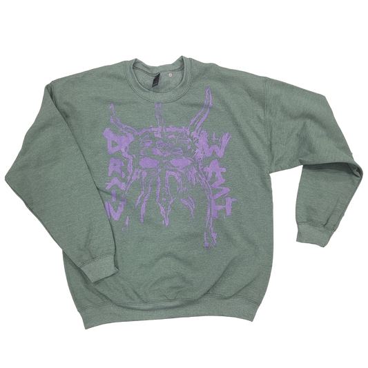 Drainwash - Green Hoodie 1