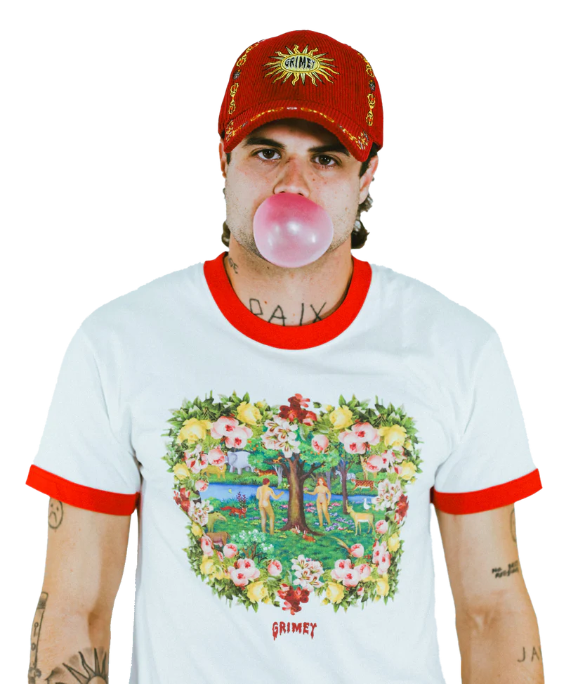 Grimey - Red Bardo Cap