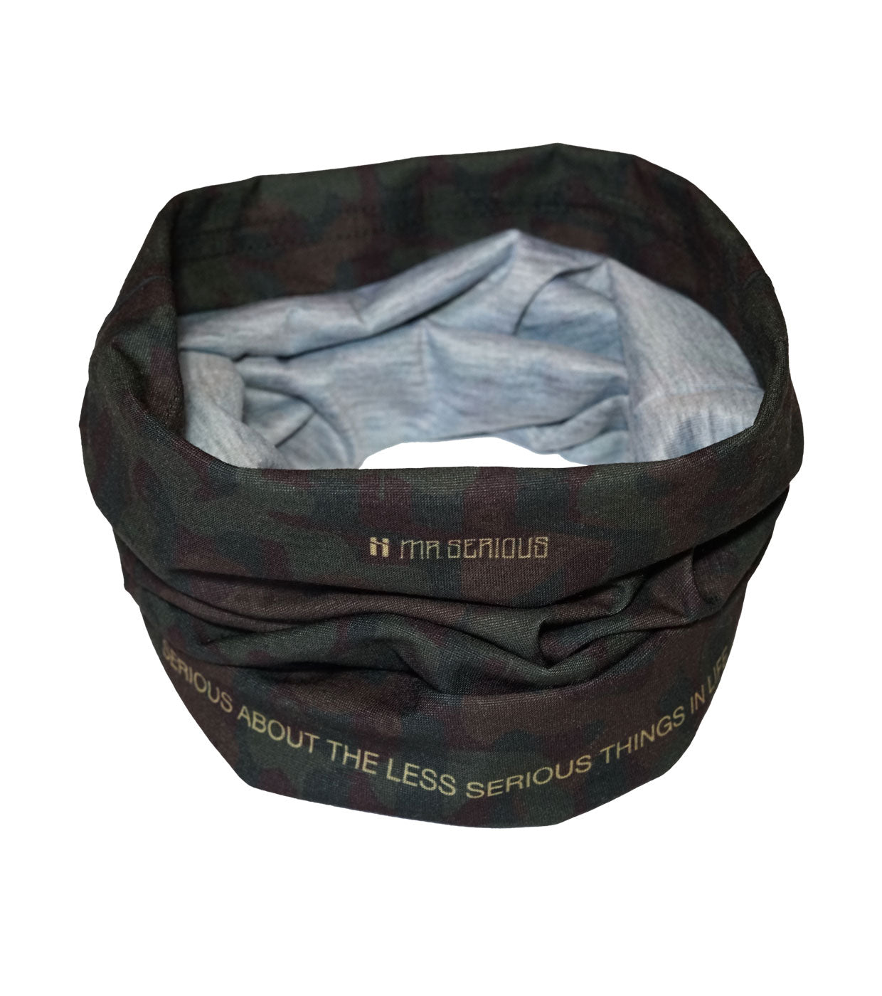 Mr. Serious- Camouflage Tunnel Scarf