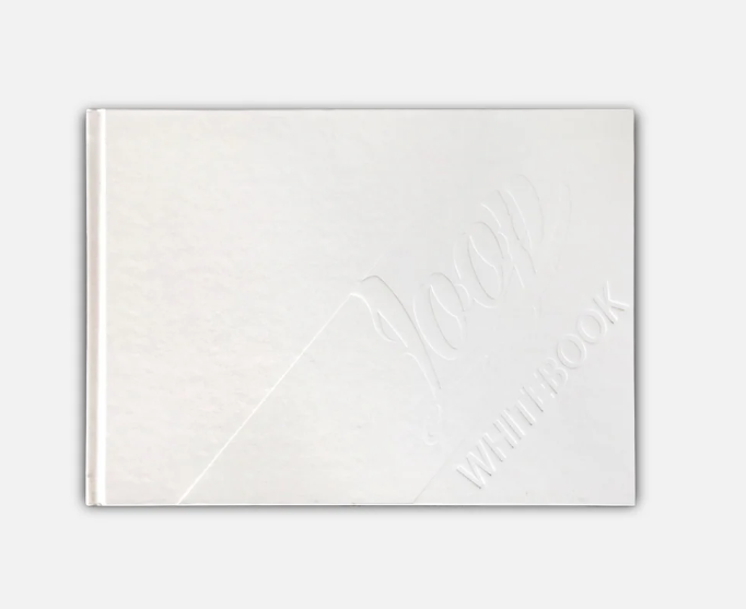 Loop -  White Book With Black Pages
