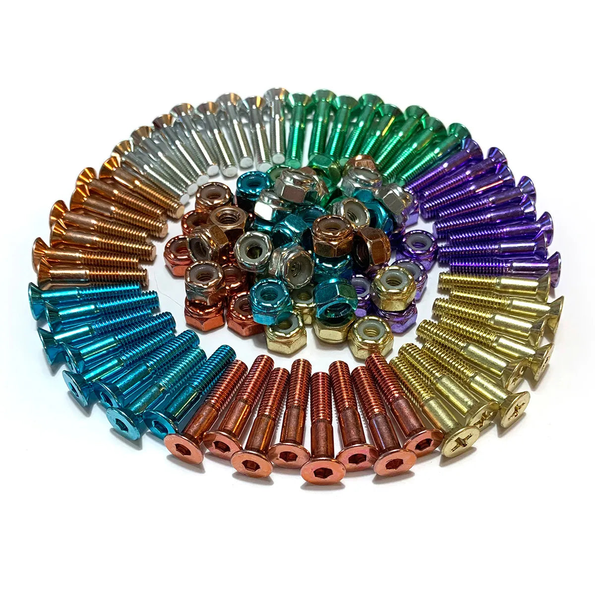 Colorblind - Allen Chrome Bolts