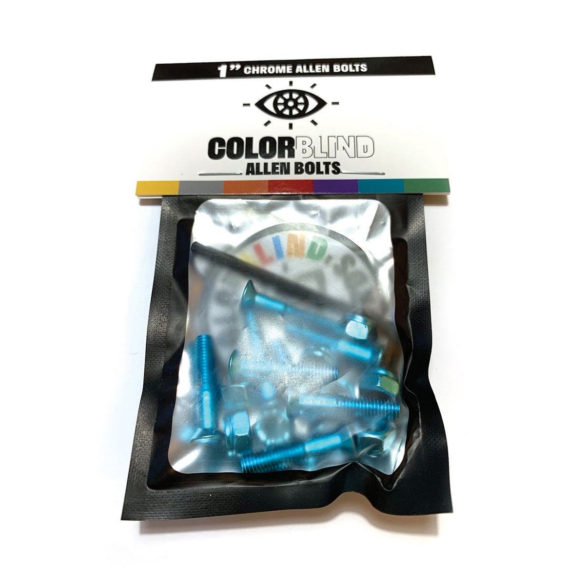 Colorblind - Allen Chrome Bolts