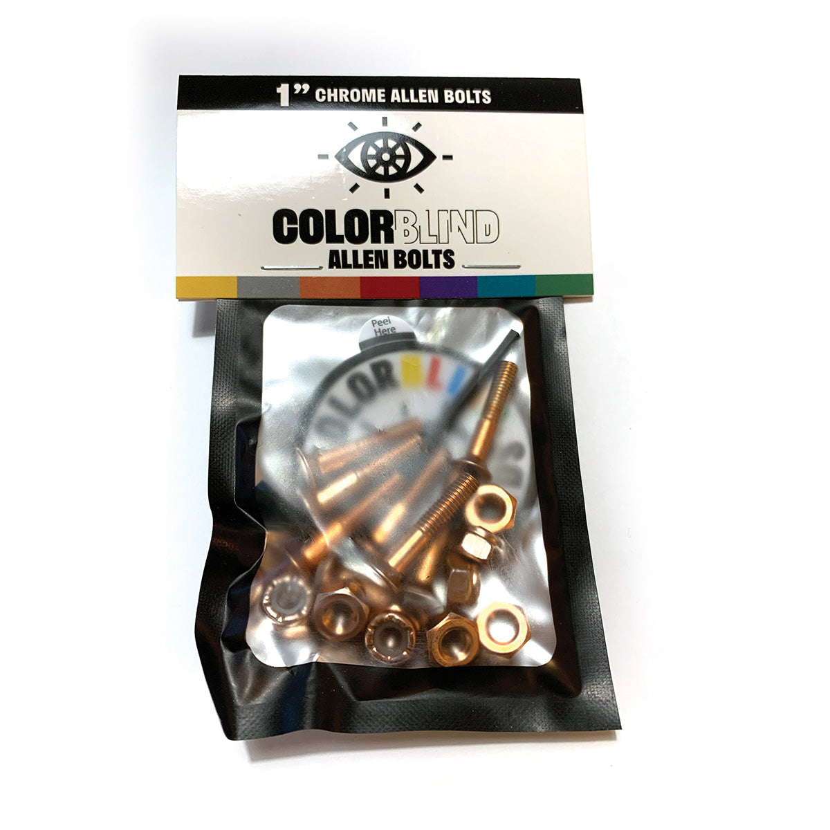 Colorblind - Allen Chrome Bolts