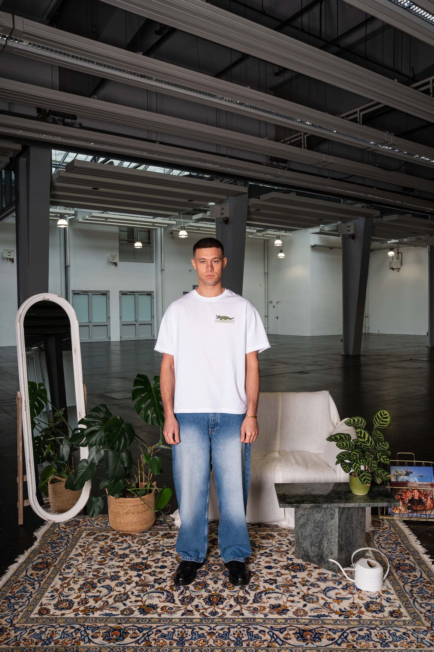 HOMEBOY - CROCOBOY TEE WHITE