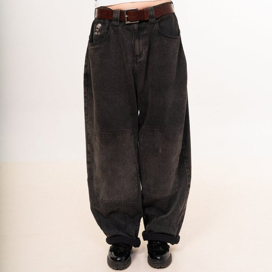 Gone - Baggy Black Wash Denim