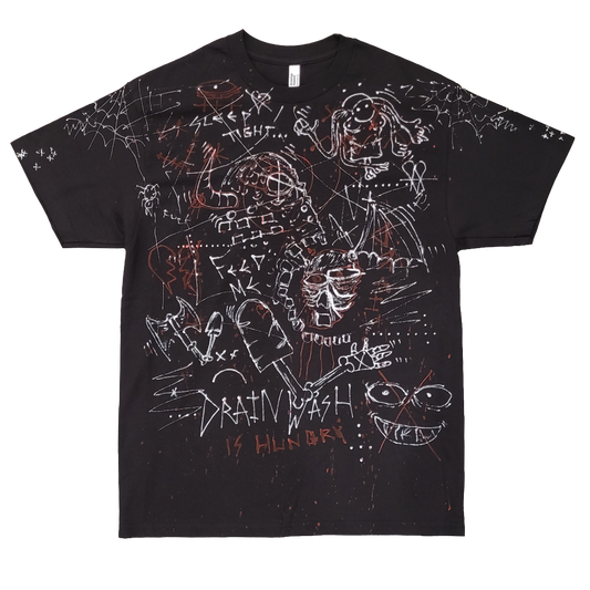 Drainwash - Tshirt Large Black - Sleep Tight