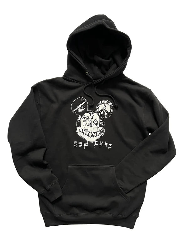 Raw Cult - Hell Rat Hoodie - Black